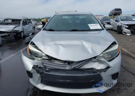 2016 Toyota Corolla Le из США, поврежденный, VIN 2T1BURHE4GC680793